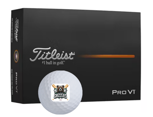 Alpine Grizzlies Pro V1 Golf Balls